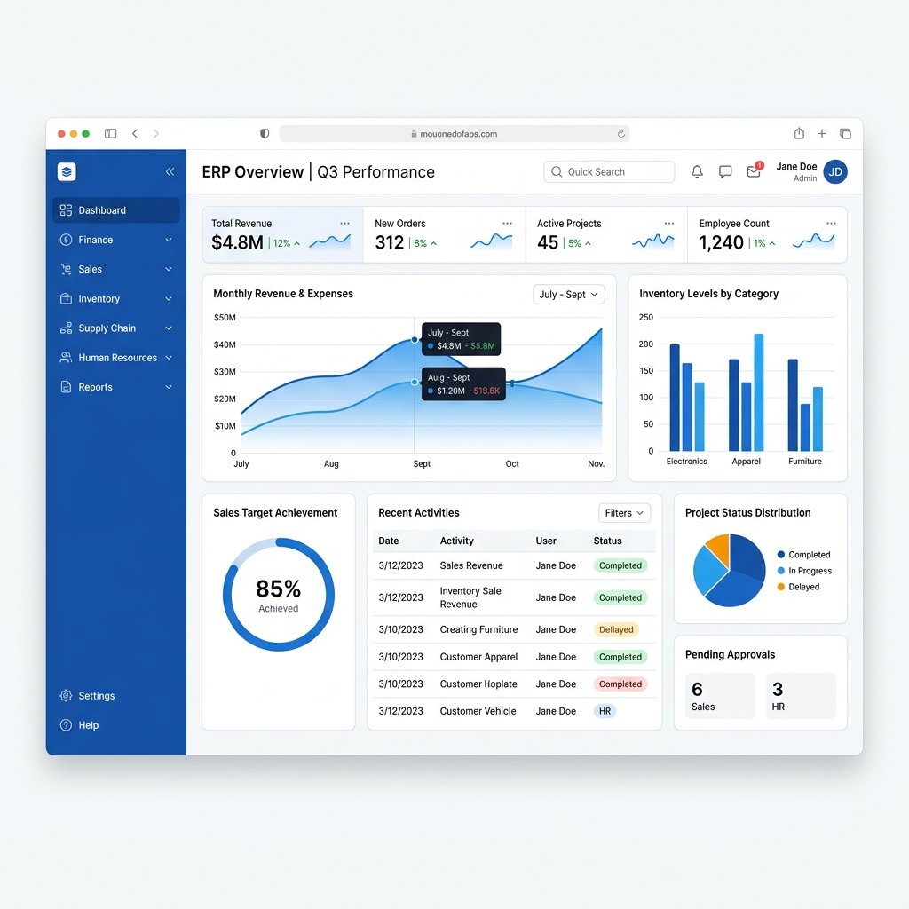 Manufacturing ERP System